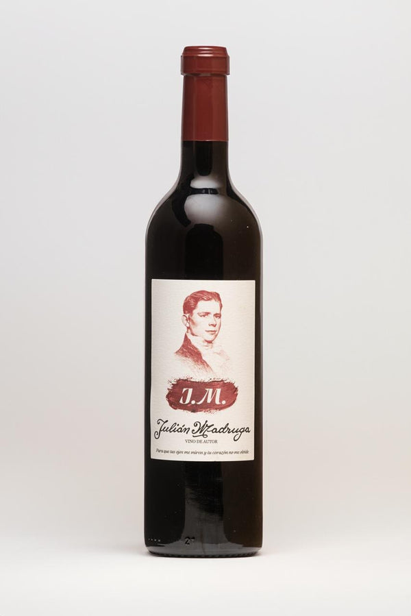 Botella de J.M., tempranillo reserva 30 meses · Bodega Julián Madruga