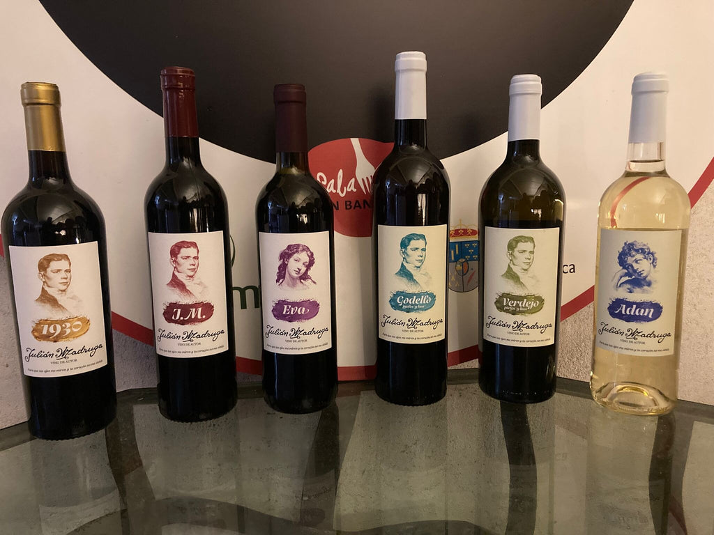 Gama completa de vinos Julián Madruga